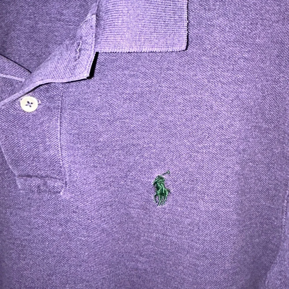 Polo Ralph Lauren‎ VINTAGE heather purple short sleeve men’s  polo size Medium